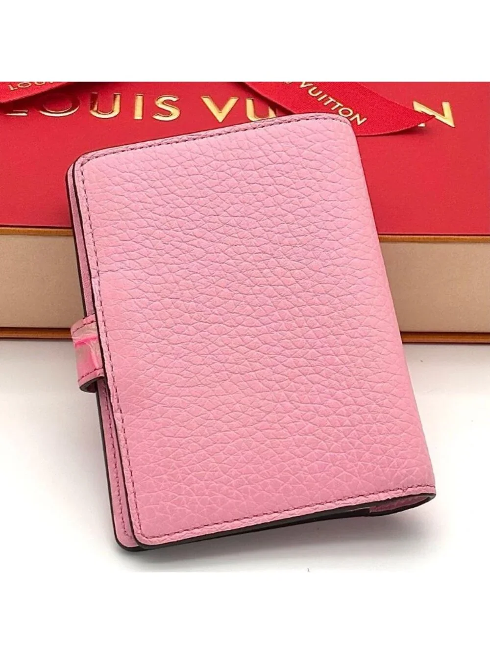 Louis Vuitton Wallet Vertical CP Croco Pink